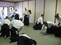 Dojo træning hos Aiki Shuren Dojo Copenhagen